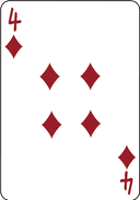 ダイヤの4